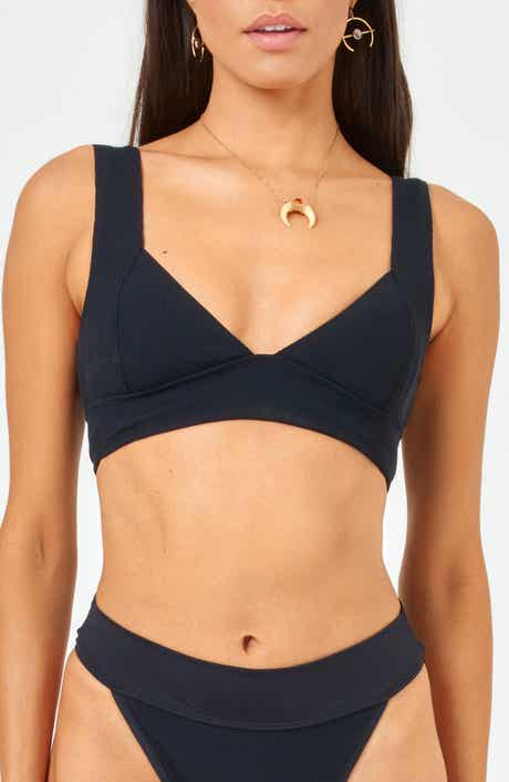 LSPACE Hailey Rib Bikini Top