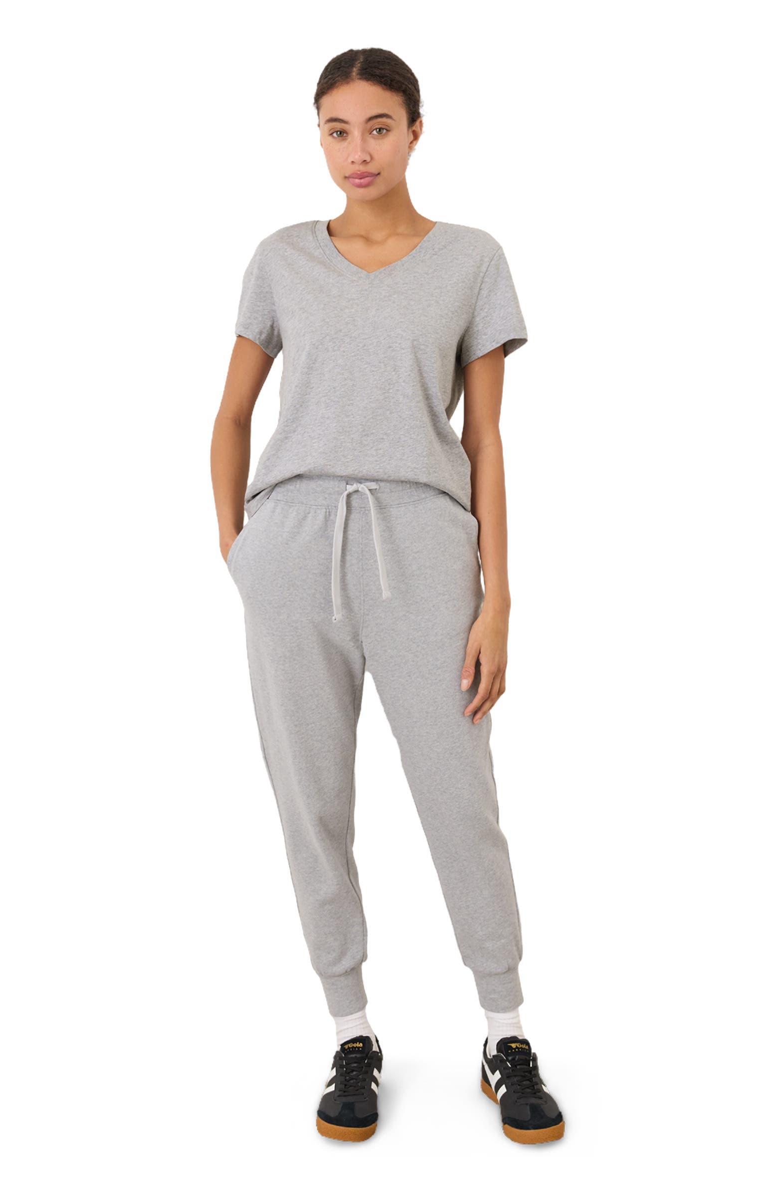 Organic Cotton Softspun Essential V-Neck Tee - image 4