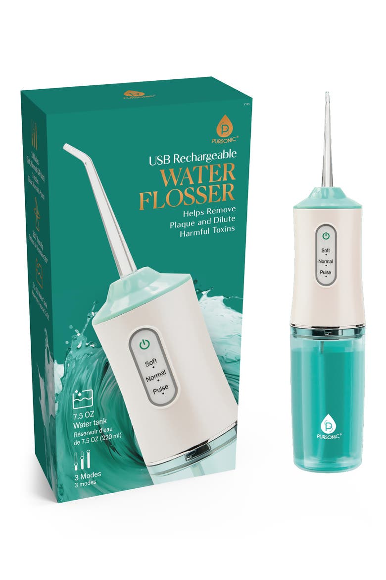 Rechargeable Oral Irrigator, Alternate, color, WHITE
