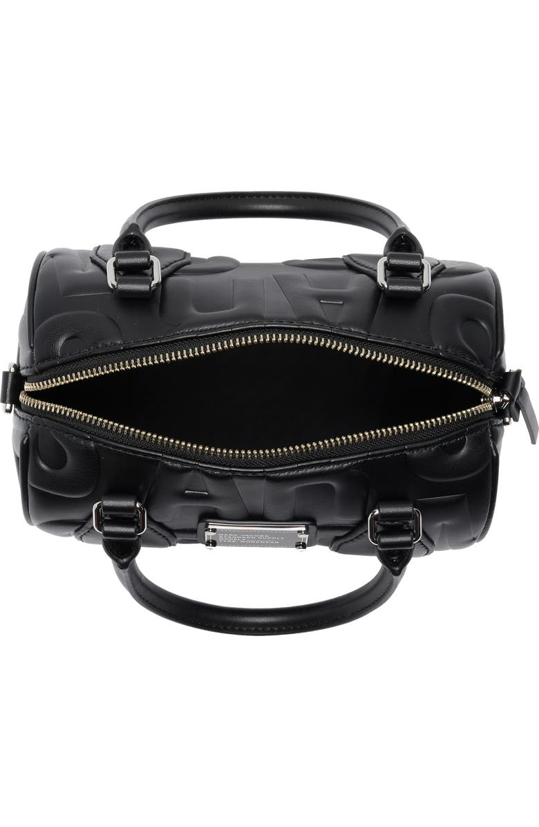 Marc Jacobs Embossed Leather Barrel Bag, Alternate, color,