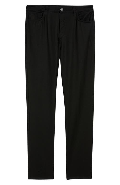 Canali Lightweight Regular Fit Wool Flannel Pants In Multi