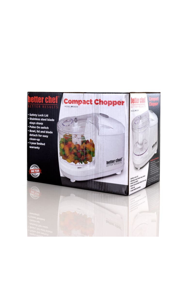 12 Ounce Compact Chopper in White, Alternate, color, White