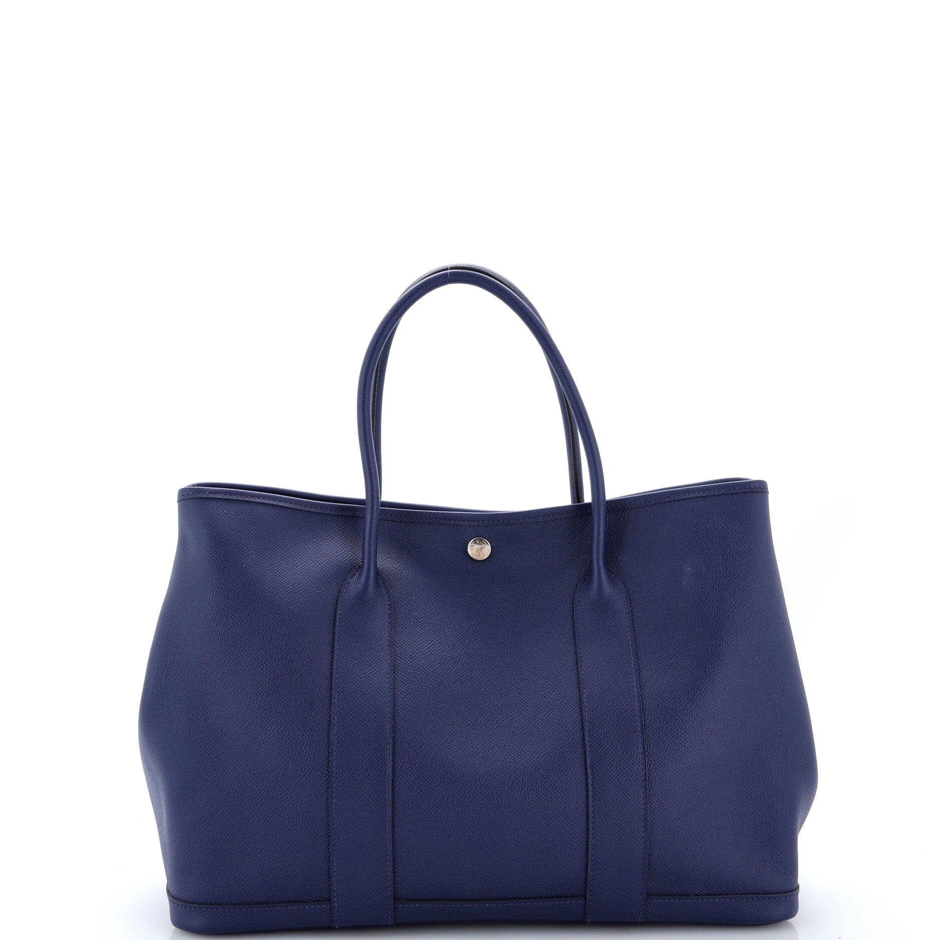 Garden Party Tote Leather 36, Alternate, color, Blue