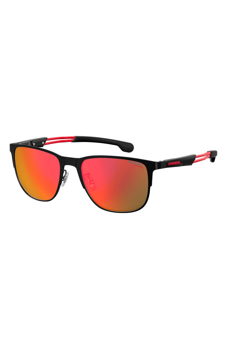 Carrera Eyewear 58mm Square Sunglasses, Alternate, color, 