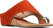 Donald Pliner Vesna Toe Loop Wedge Sandal