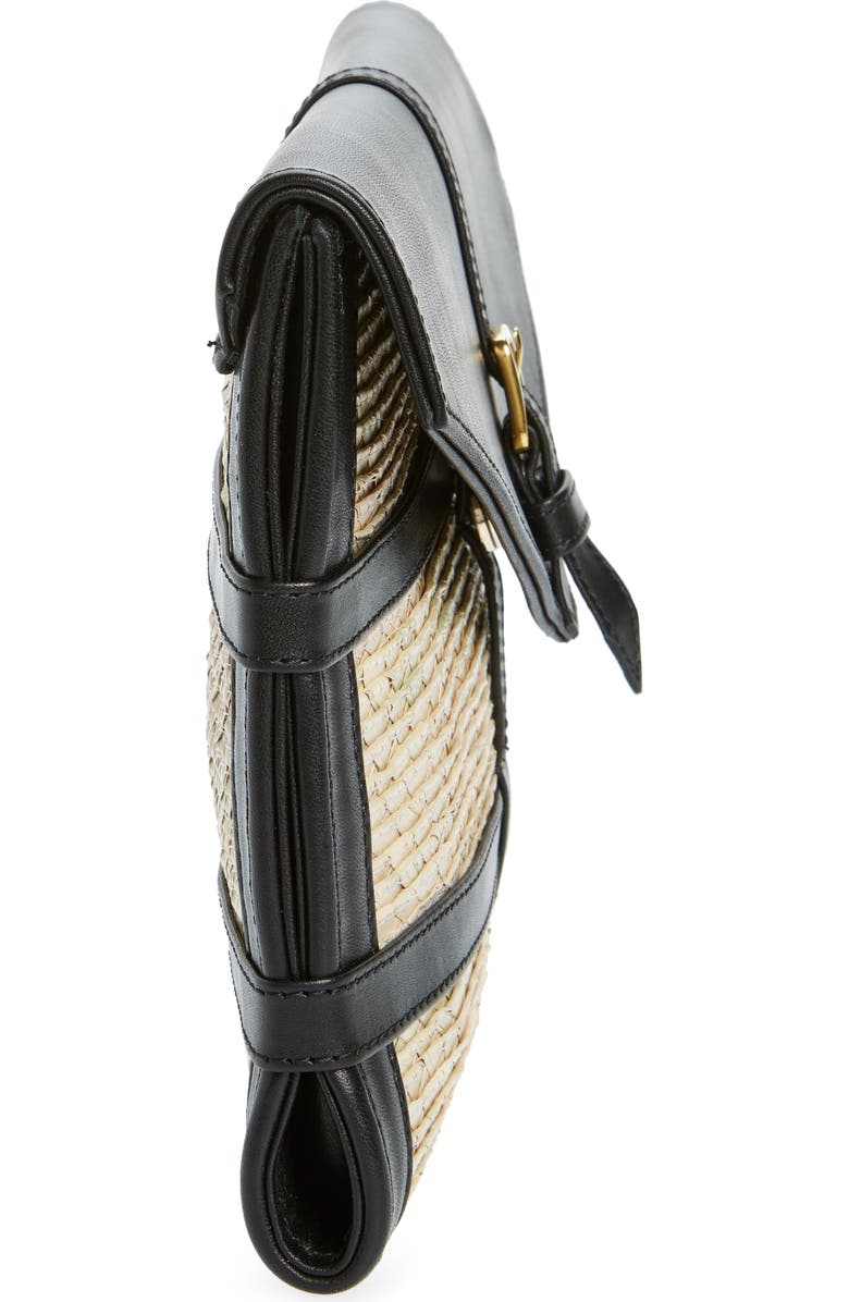 Altuzarra Watermill Palm Envelope Clutch, Alternate, color,