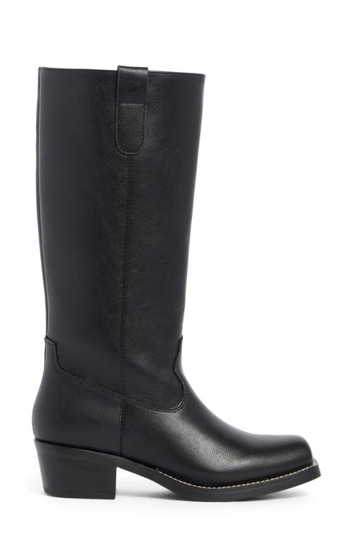 Mia Duston Riding Boot In Black