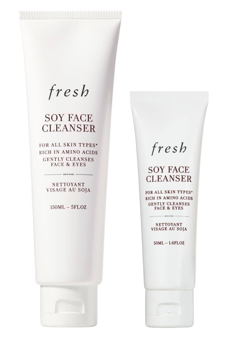 Cleanse Around the Clock Soy Face Cleanser Duo Set $54 Value, Alternate, color, NO COLOR