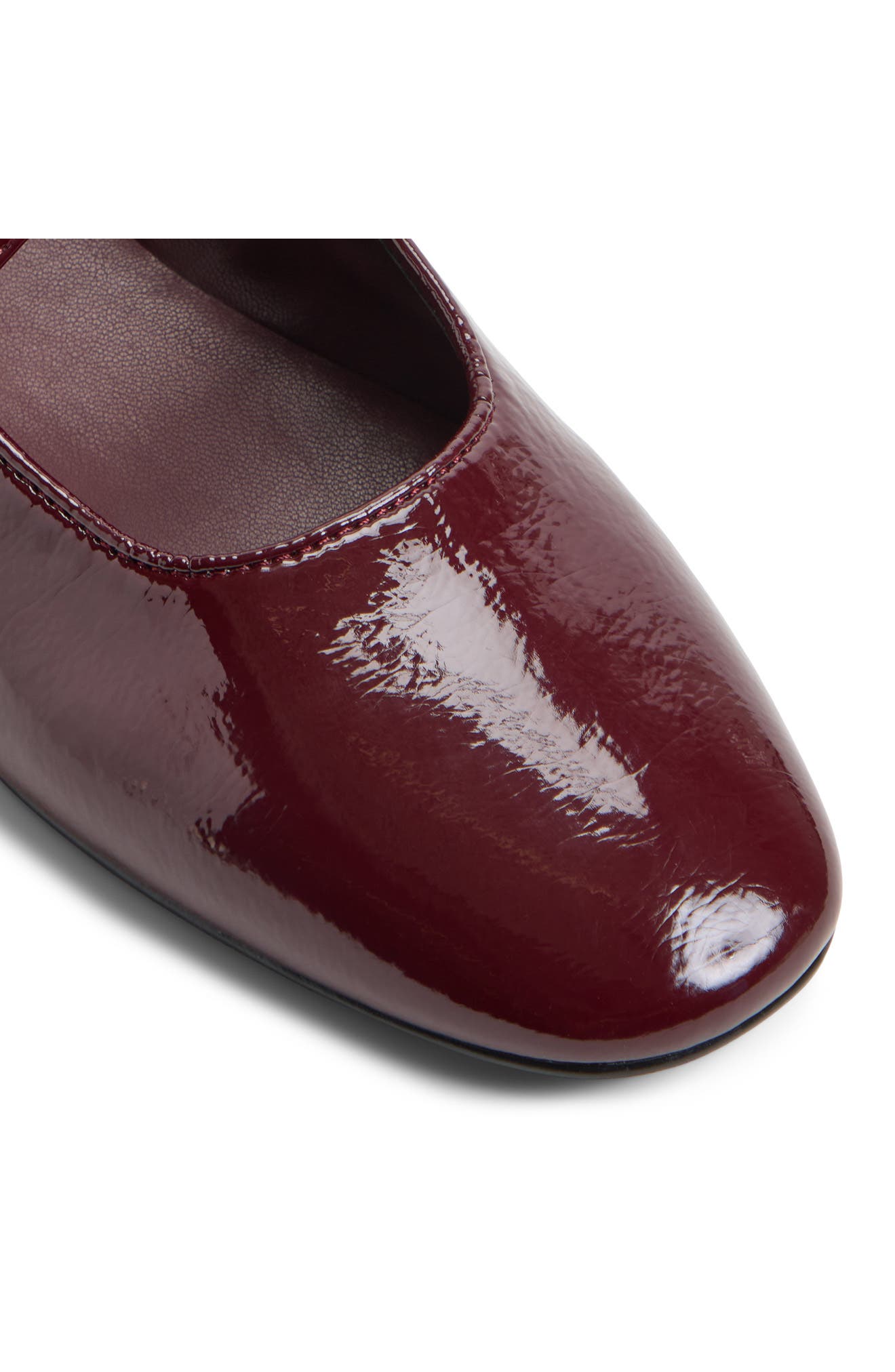 Elinora Mary Jane Flat, Alternate, color, BORDO
