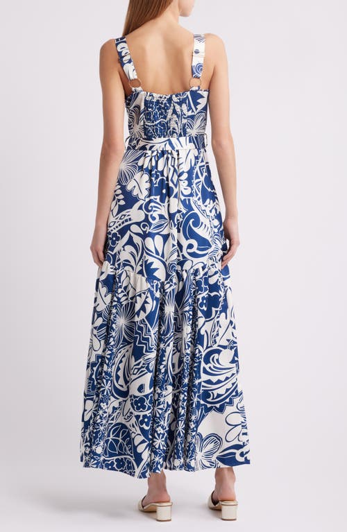 CIEBON CIEBON NENETTE FLORAL MAXI DRESS 