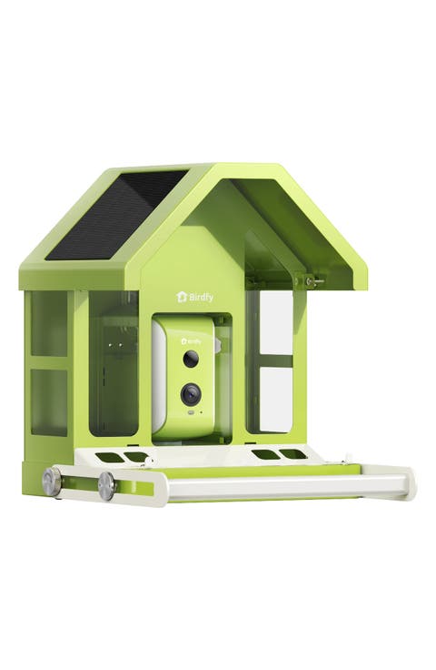 Smart Metal Bird Feeder with Camera