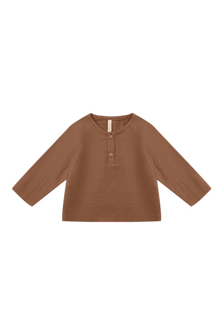 Kids' Zion Organic Cotton Shirt, Main, color, CEDAR