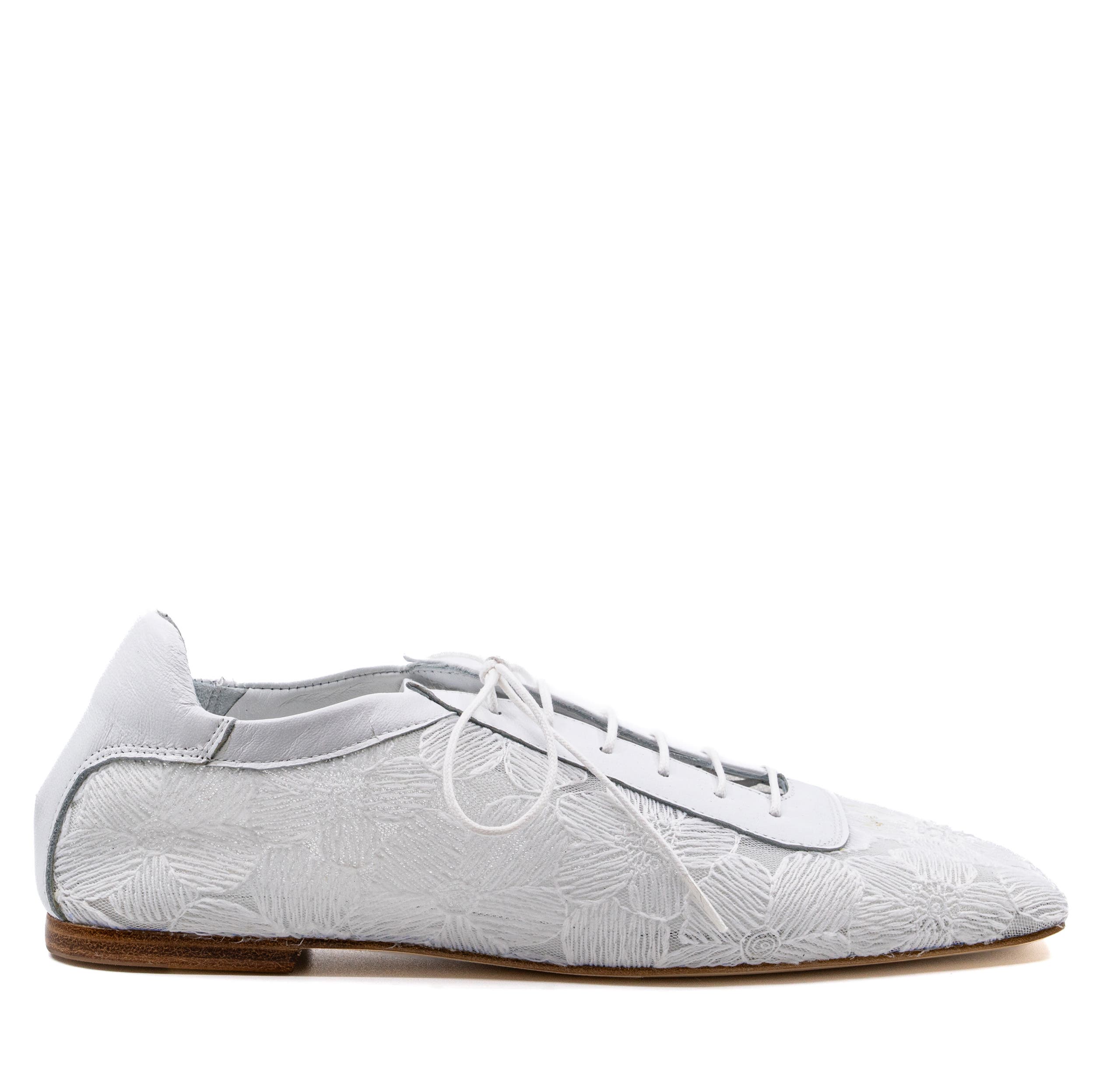 Andrea Gomez Antonia Lace Oxford, Main, color, White