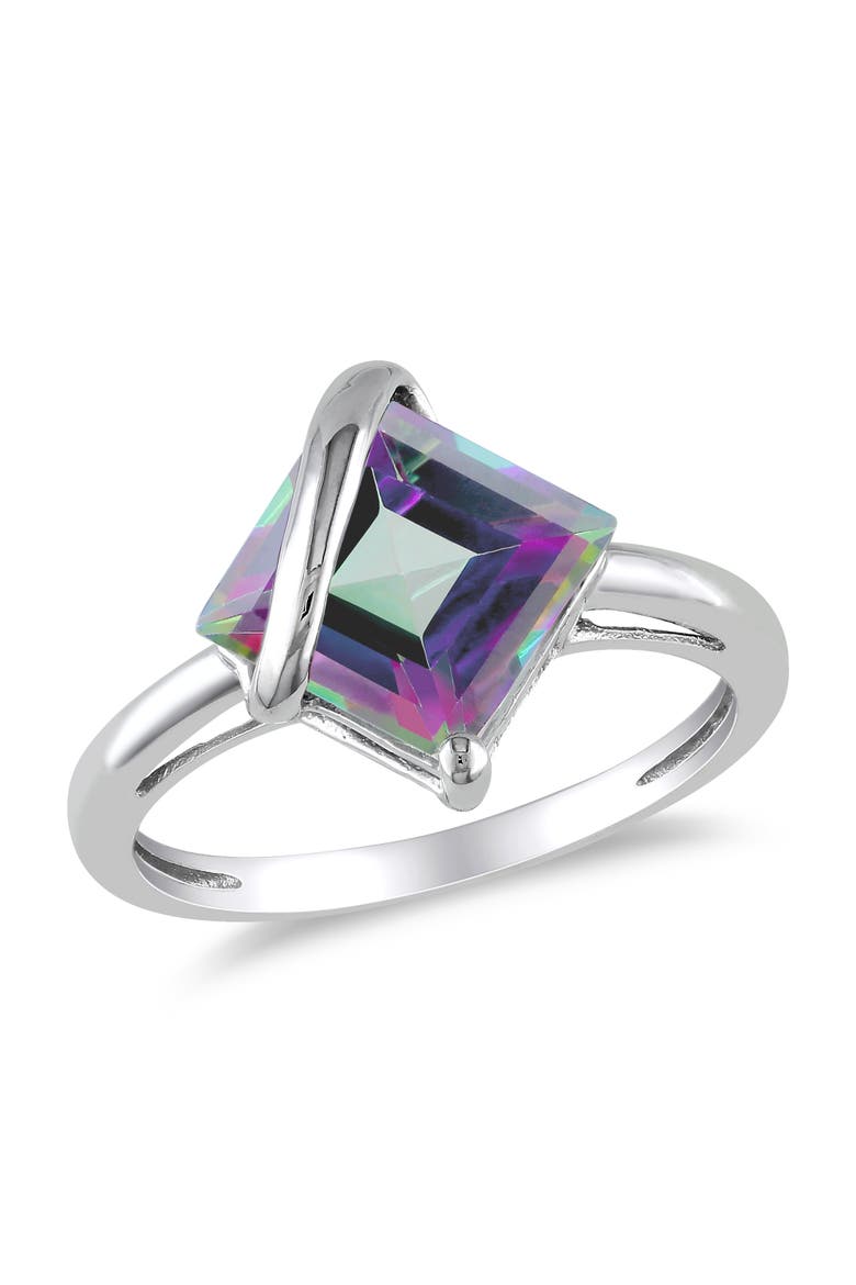 Exotic Green Topaz Ring 10K, Main, color, Topaz