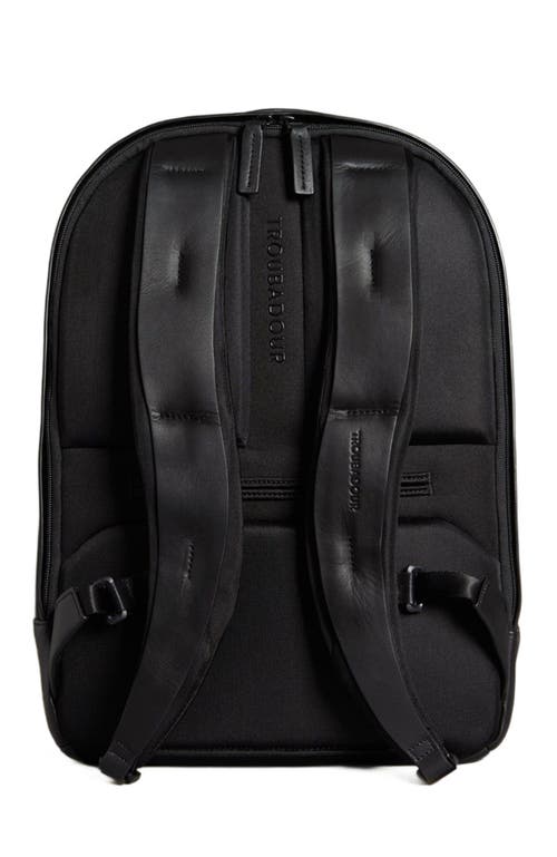 Troubadour Generation Leather Backpack In Black