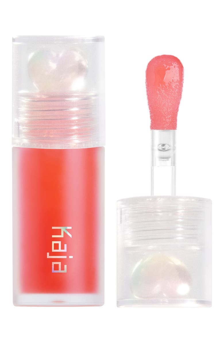 Kaja Juicy Glass Lip Oil, Main, color, Raspberry Refresher
