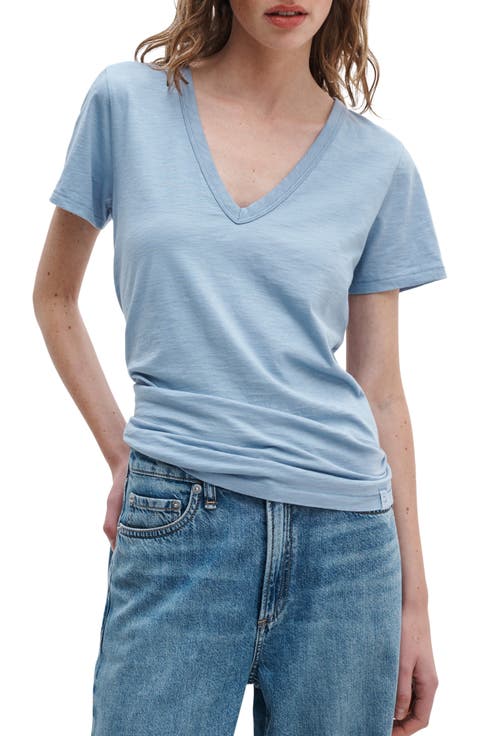 The Slub V-Neck T-Shirt