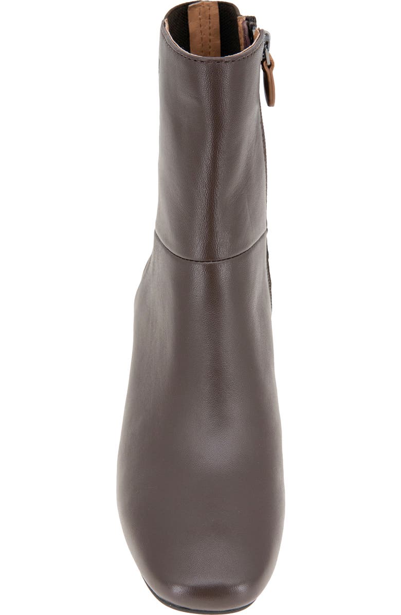 Gentle Souls Eileen Bootie, Alternate, color, Chocolate Leather