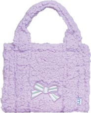 mimish Kids' Faux Shearling Tote