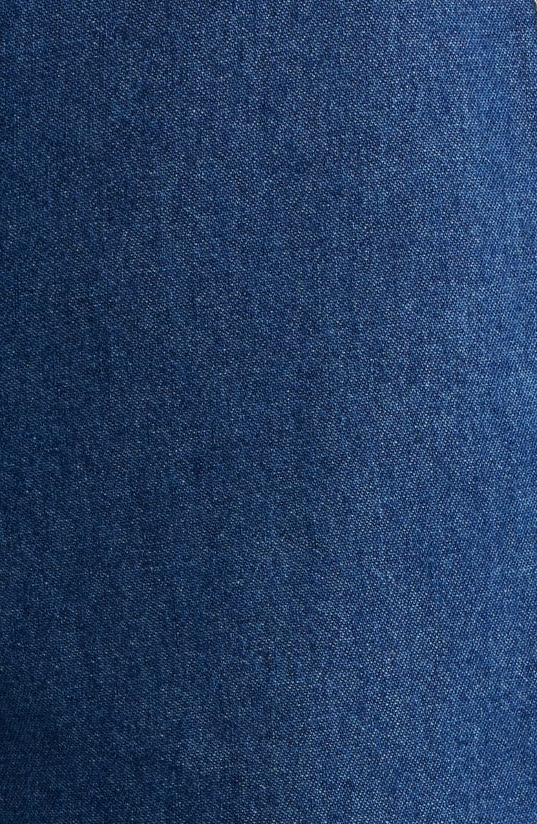 Anne Klein Curved Seam Ankle Jeans, Alternate, color, 