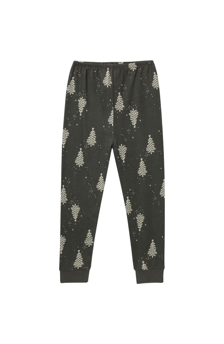 Modern Moments<sup>™</sup> by Gerber Hacci Sung Fit Footless Pajama Set, Alternate, color, Christmas Tree