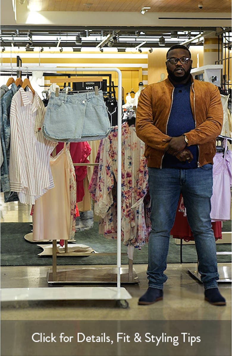 Wrap Denim Miniskirt, sales video thumbnail