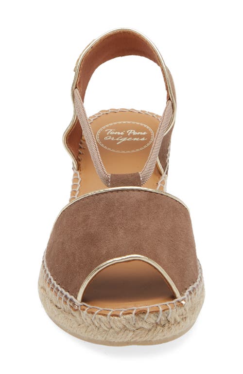 Toni Pons Bilda Espadrille Wedge Sandal In Taupe