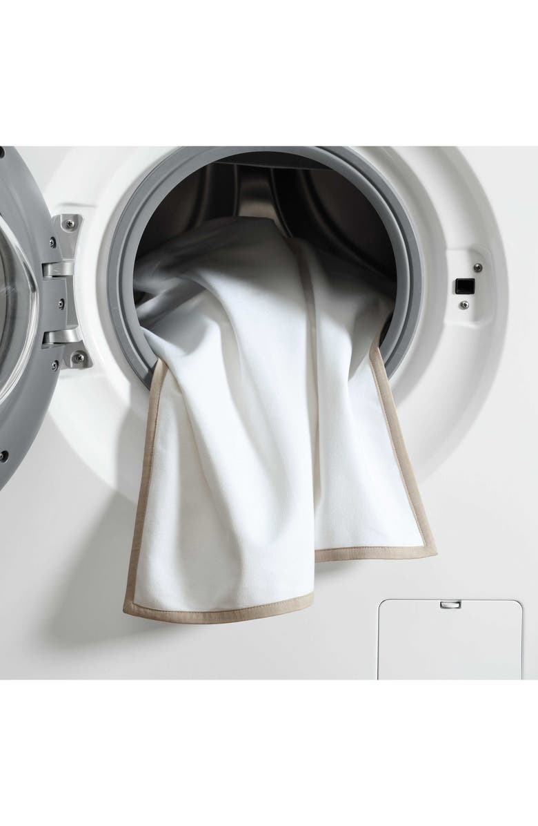 Tommy Bahama Basic Canvas Set of 2 European Shams, Alternate, color, White