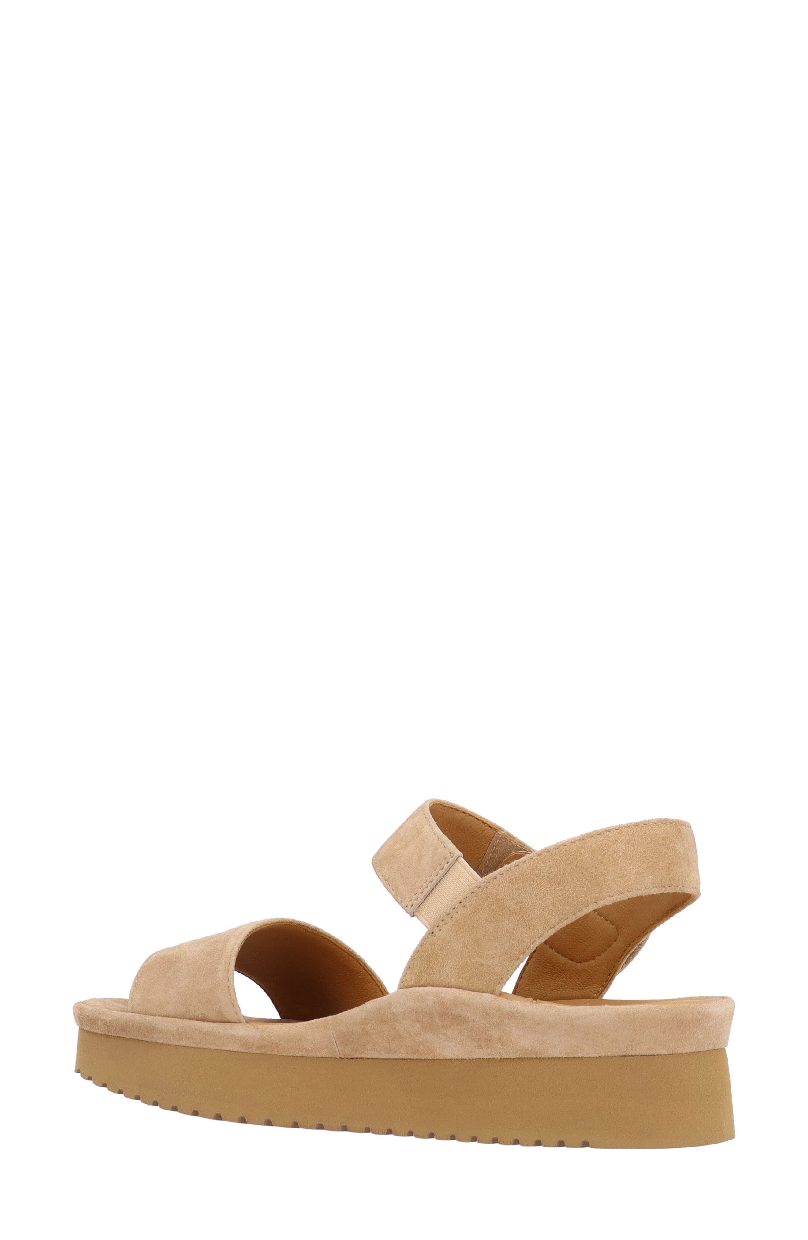 L'Amour des Pieds Abrilla Ankle Strap Sandal, Alternate, color, Beige