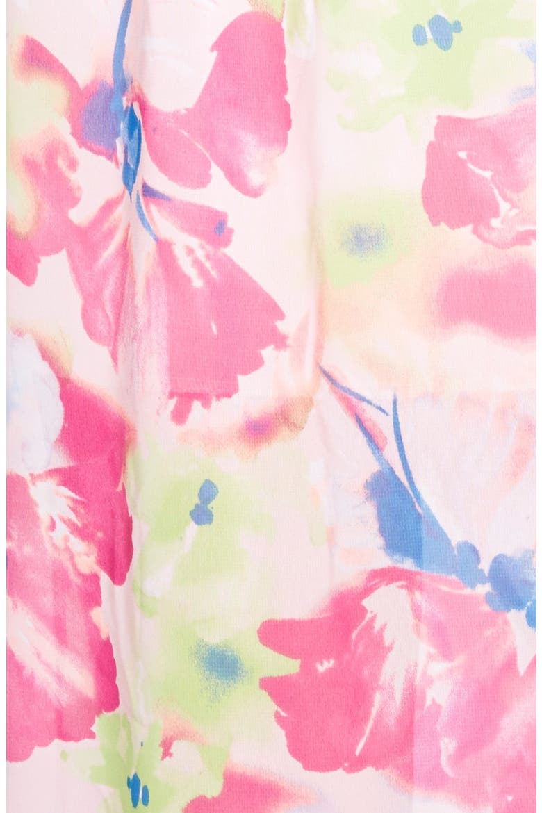 Tulip Hem Maxi Dress, Alternate, color, NEON FLORAL