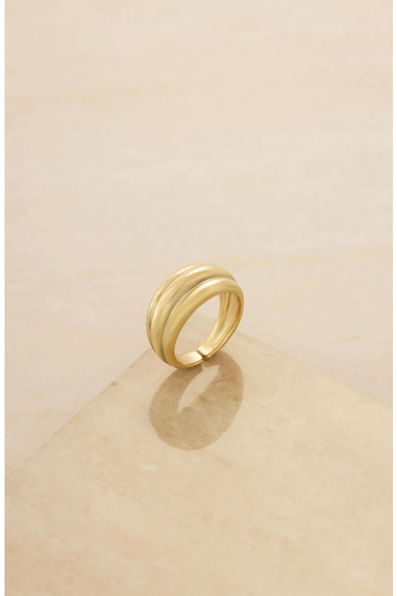 Dome Ring, Alternate, color, GOLD