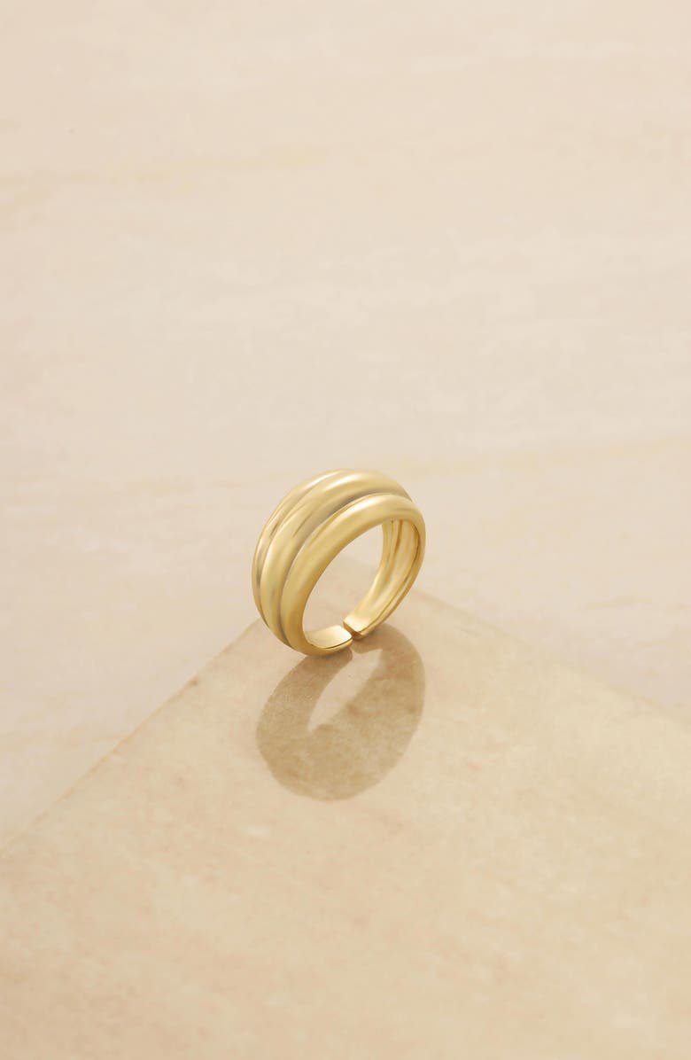 Ettika Dome Ring, Alternate, color, Gold