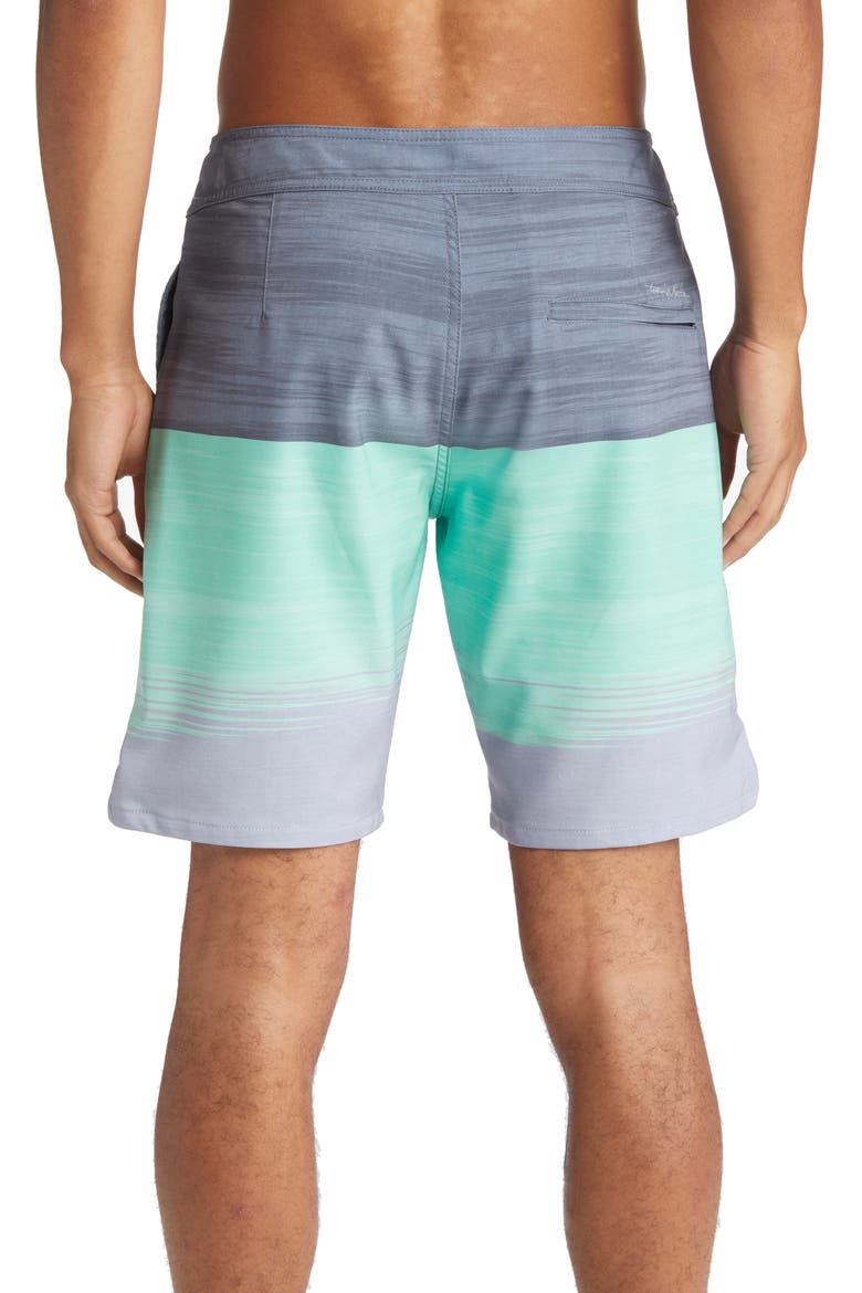 Nobody Panic Board Shorts, Alternate, color, HEATHER GREY