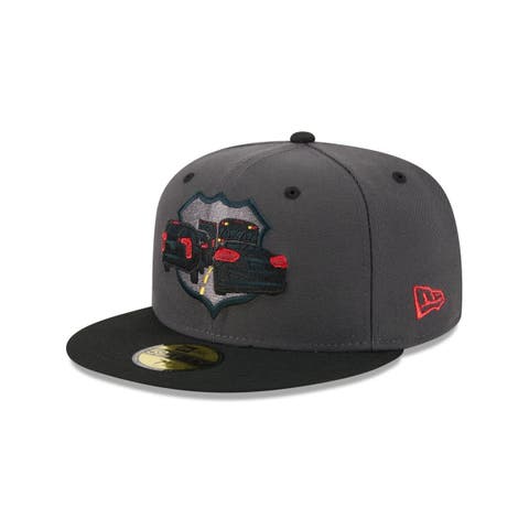 Men's New Era  Gray Lehigh Valley IronPigs Theme Nights 59FIFTY Fitted Hat