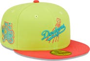 New Era Men's New Era Green/Red Los Angeles Dodgers Cyber Highlighter 59FIFTY Fitted Hat