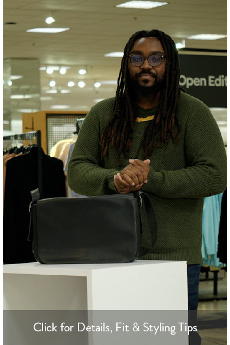 Runwell Leather Messenger Bag video
