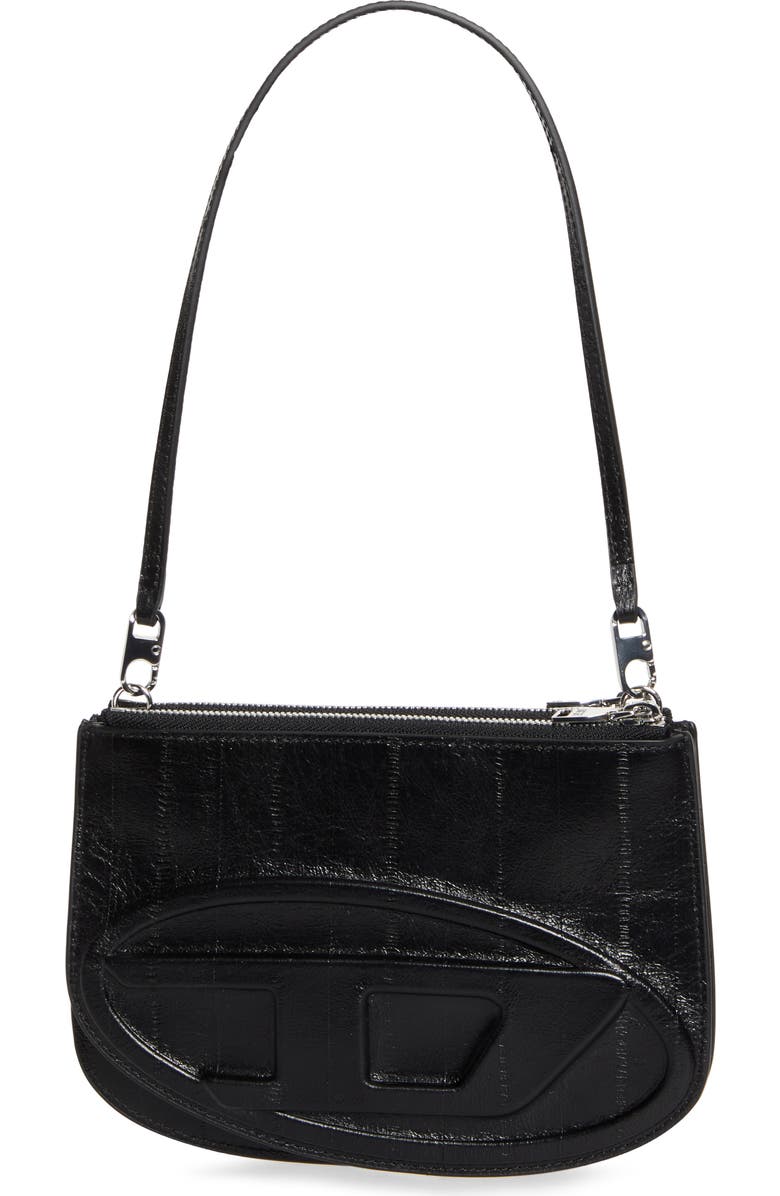 DIESEL<sup>®</sup> 1DR Twin Double Pouch Faux Leather Shoulder Bag, Alternate, color,