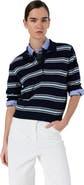 GERARD DAREL Leila Knit Polo Top