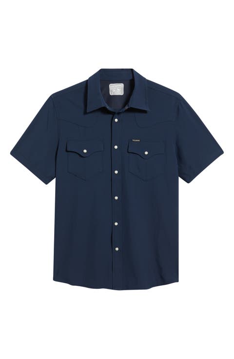 Performance Western Short Sleeve Button-Up Shirt