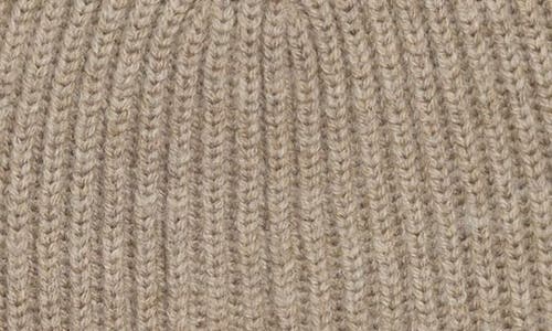 Nordstrom Merino Wool Cuff Beanie In Neutral