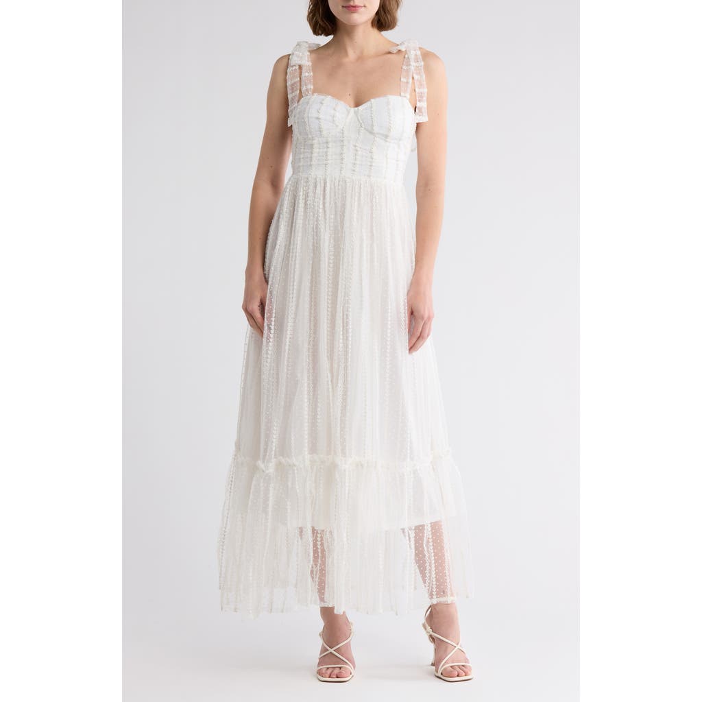 BLU PEPPER BLU PEPPER TULLE MAXI SUNDRESS