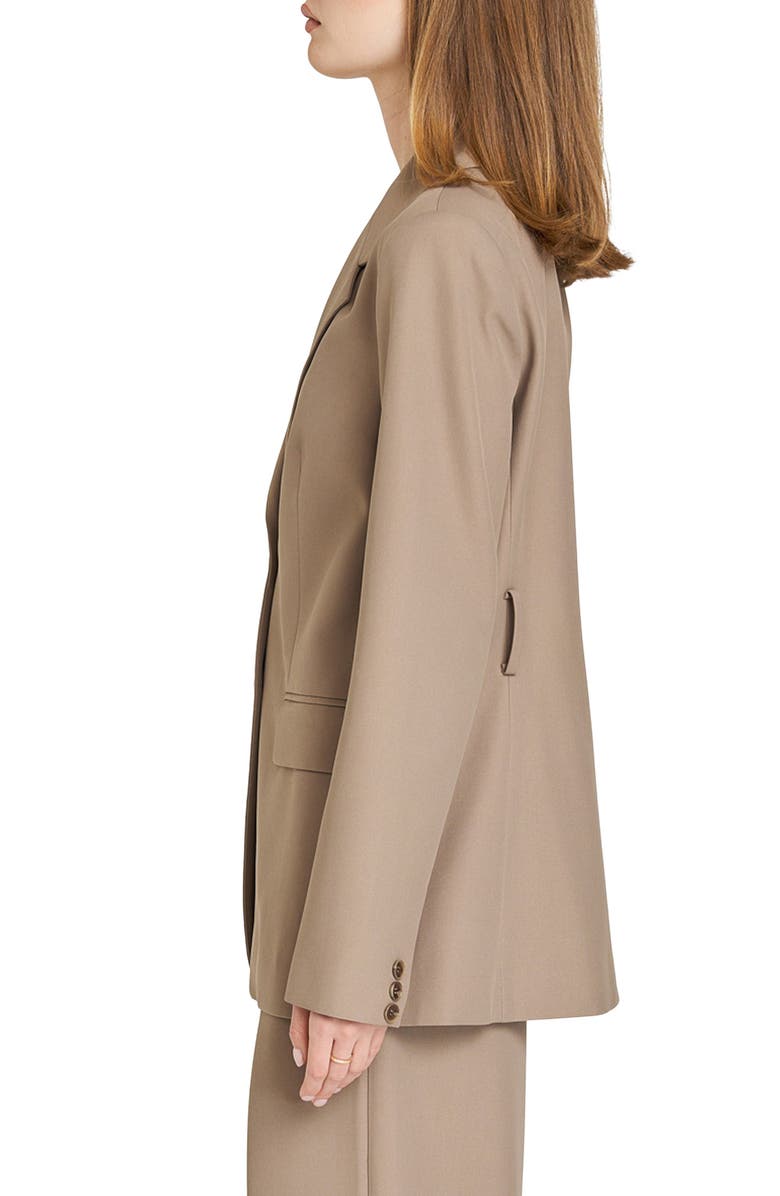 WAYF Maddox Belted Blazer, Alternate, color, Taupe