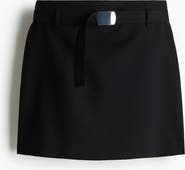H&M Belted Mini Skirt