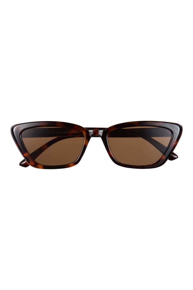 Cat Eye Sunglasses, Main, color, TORTOISE