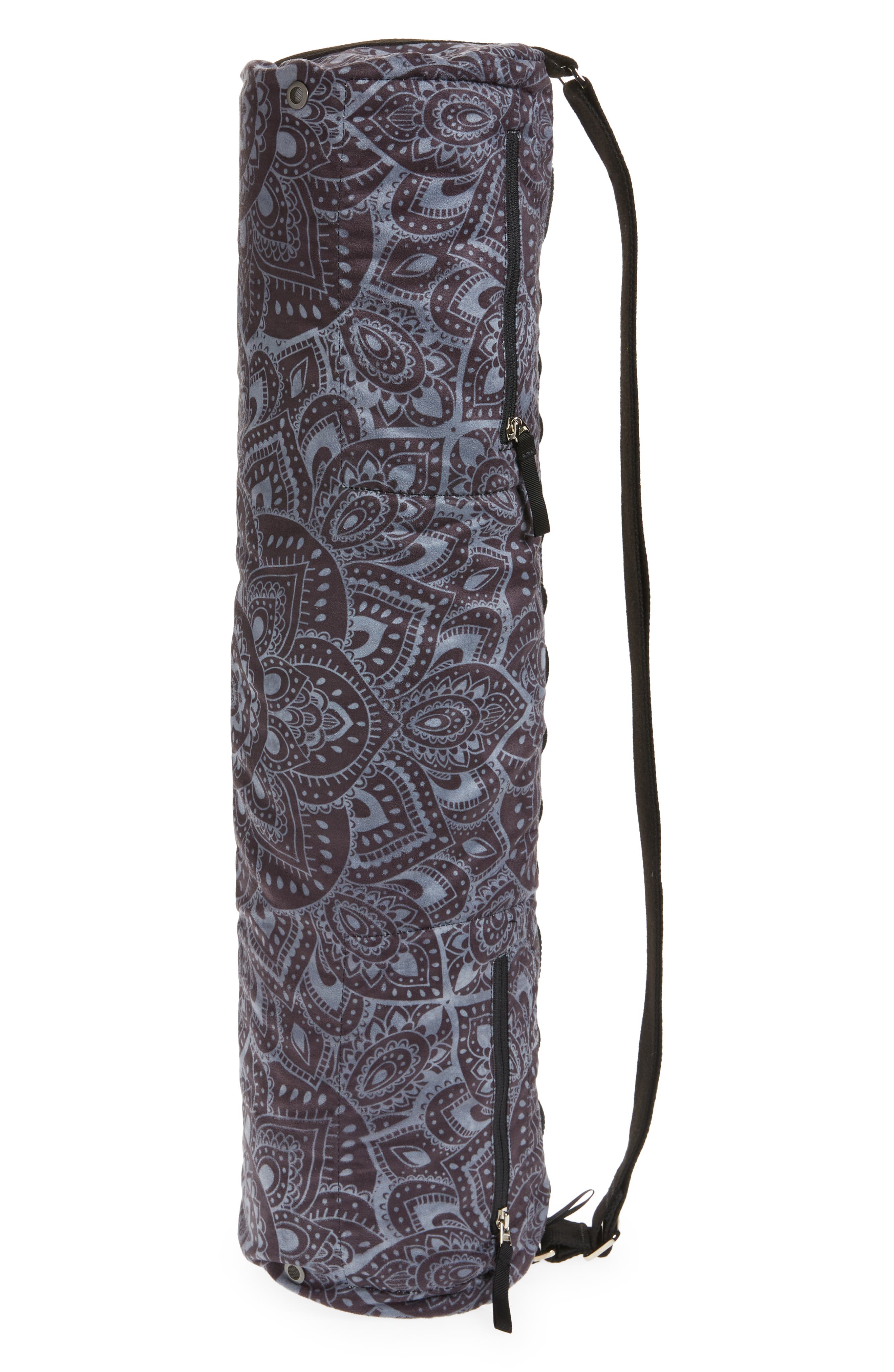 Yoga Mat Bag, Main, color, MANDALA CHARCOAL
