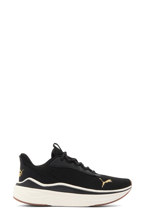 Puma Stakd Evo Sneaker In Black-sugared Almond