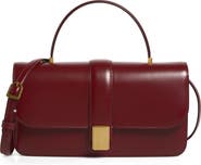 Khaite Blake Leather Top Handle Bag