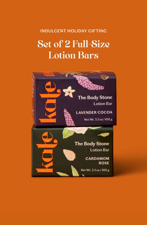 Kate Mcleod Winter Rituals Body Stone Duo $76 Value In Multi