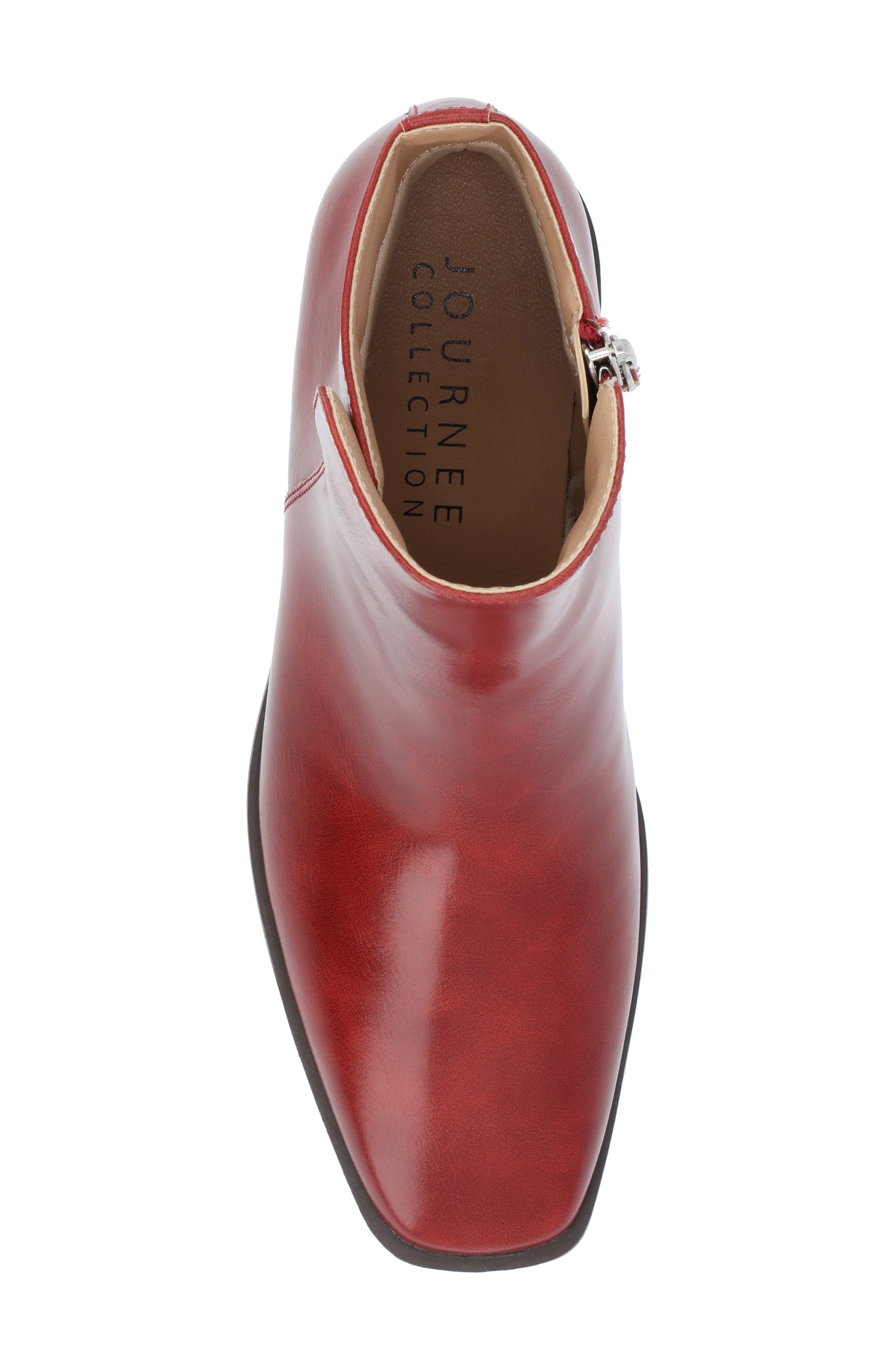 Capri Bootie, Alternate, color, RED