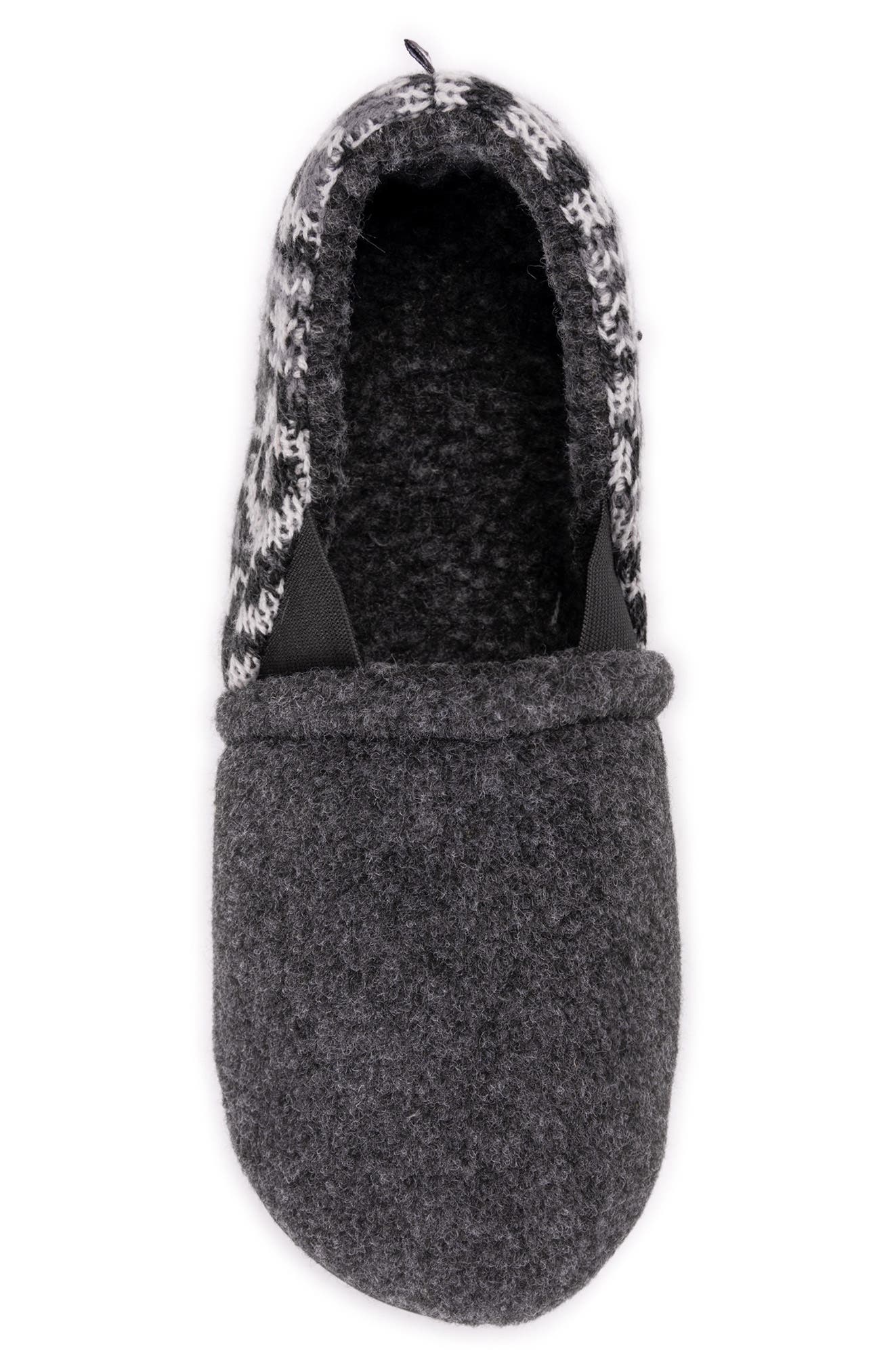 MUK LUKS Kristof Faux Shearling LIned Slipper, Alternate, color, 